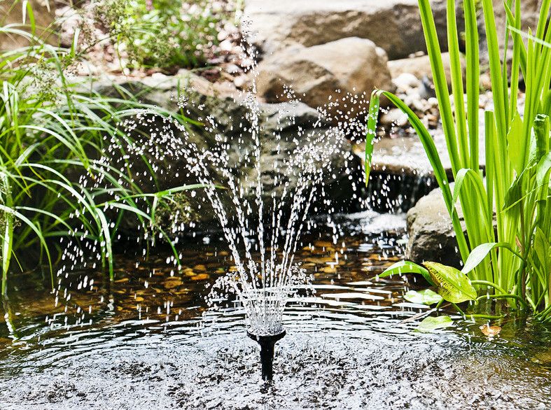 Unterwasserpumpe im Einsatz