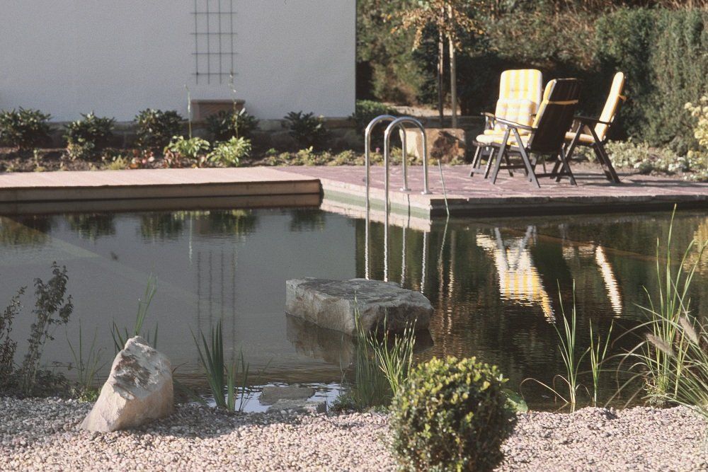 architektonischer Schwimmteich