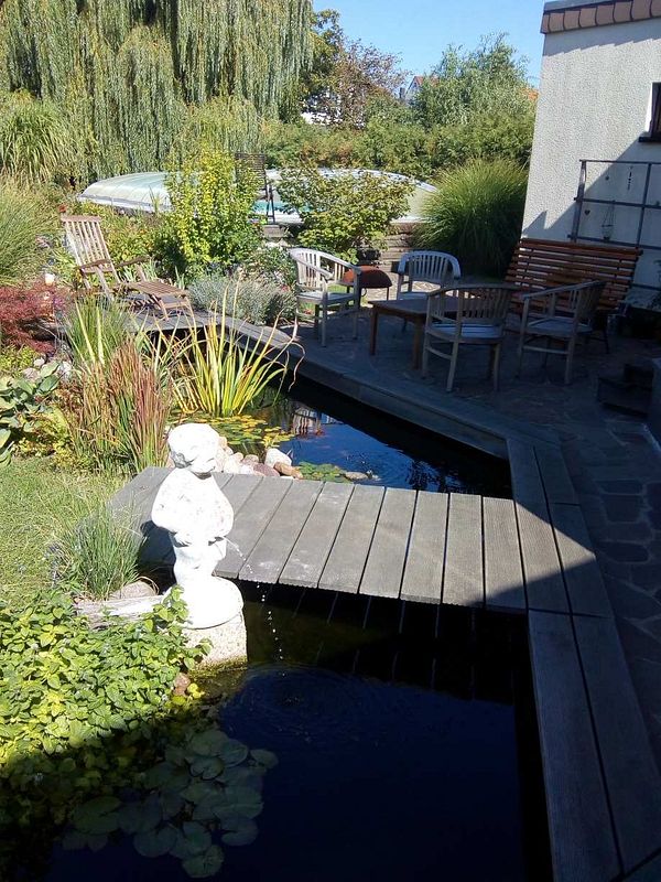 Teich am Haus