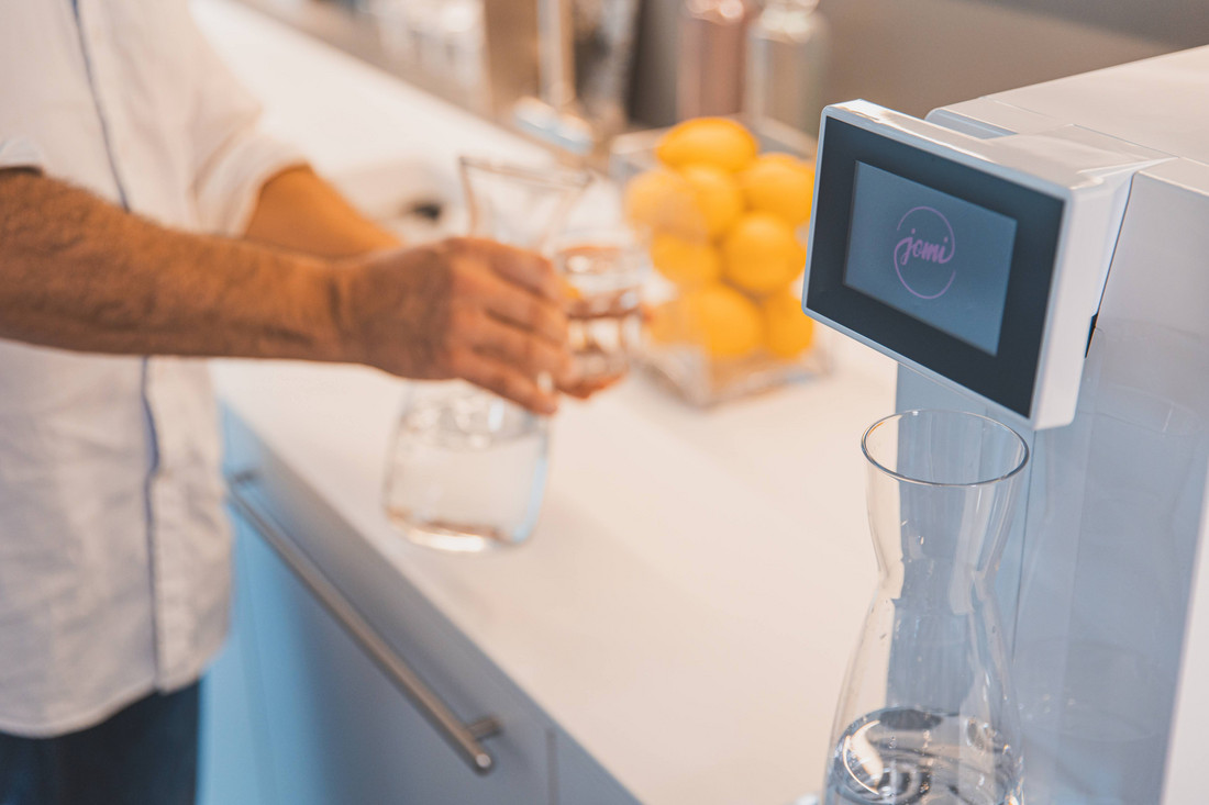 JoMi Wasserfilteranlagen mit Versprudelung und Kühlung