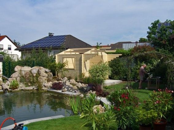 Montage Gartenhaus