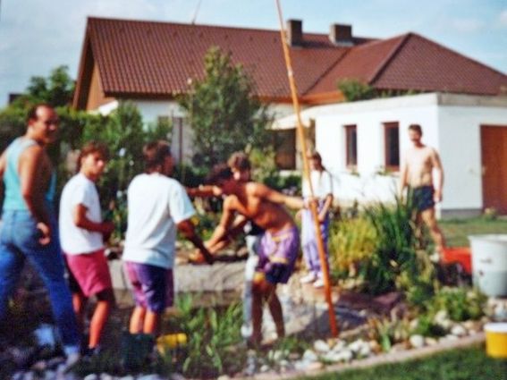 Teichbau