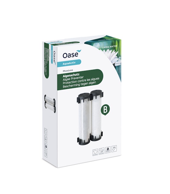 OASE AquaActiv Phosless Ricarica - Antialghe Per Laghetto, Grigio - Foto 3