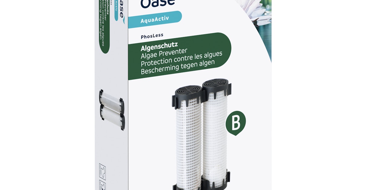 OASE AquaActiv Phosless Ricarica - Antialghe Per Laghetto, Grigio - Foto 3