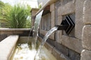 Vorschaubild Oase Wasserspeier Wand Rhombus Bronze