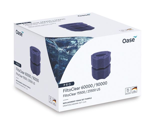 Oase Ersatzschwamm Set FC 60/90000 lila (96904)