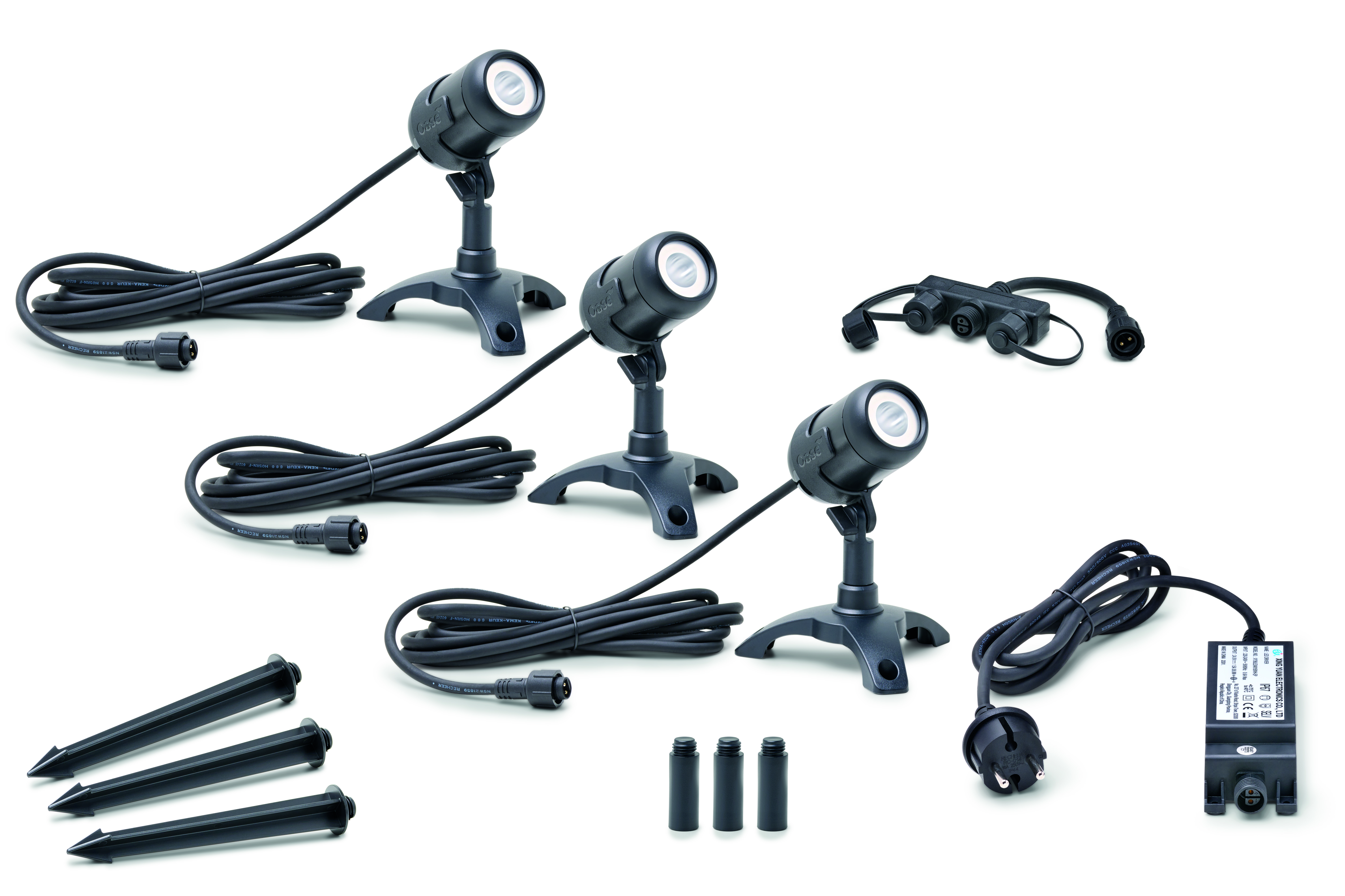Oase Teich-Gartenbeleuchtung LunAqua Connect S Set 3​