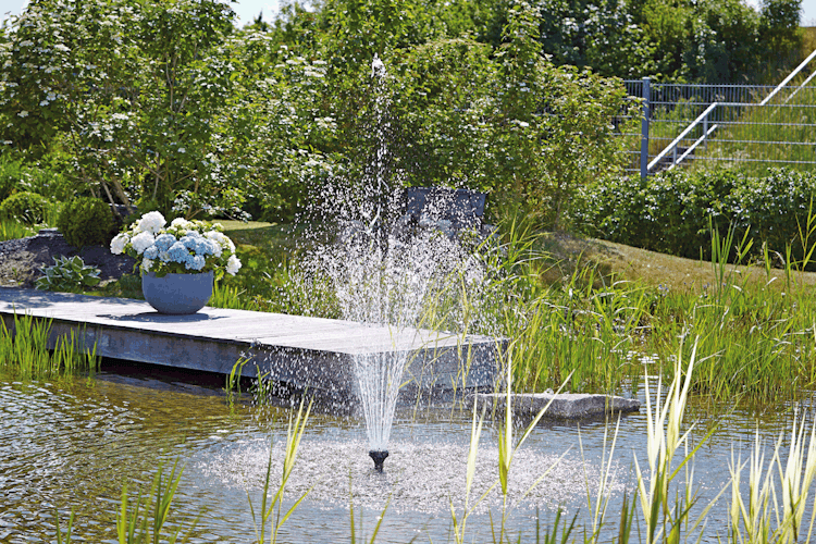 Oase Wasserspielpumpe Aquarius Fountain Set Classic 750