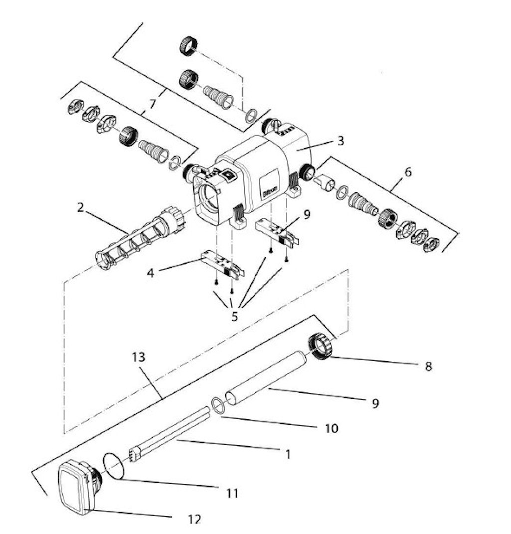 Explosionszeichnung Ersatzteile