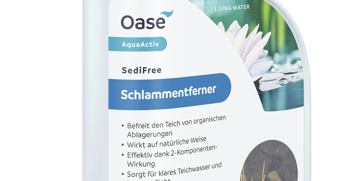 Oase AquaActiv Sedifree 5L - Trattamento Antifango Per Laghetti E Stagni - Foto 8