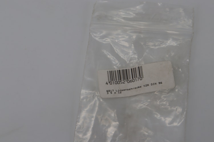Linsenschraube V2A DIN 963 5 x 12