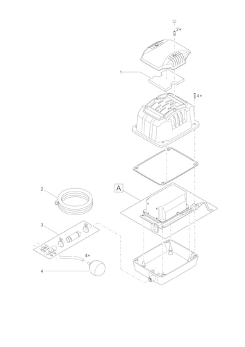 Pontec Teichbelüfter PondoAir Set 3600