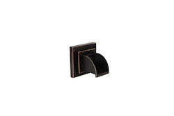 Oase Wasserspeier Wand Quadrat Bronze
