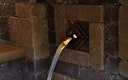 Vorschaubild Oase Wasserspeier Wand Rhombus Kupfer